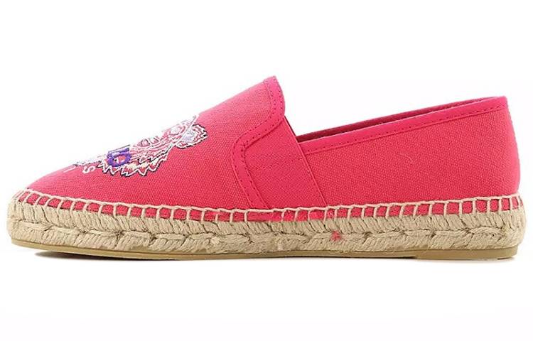 KENZO Высокая Тяньксианская вышивка головы Sanhu популярный Солома на плоской подошве Обувь для обуви рыбаков женский красный