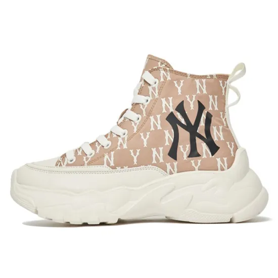 MLB Chunky High Chunky Sneakers Unisex High-Top Khaki