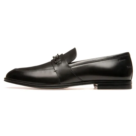 BALLY Horsebit-detail Leather Loafers