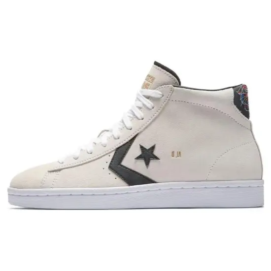 Converse Pro Leather Hi Al Davis White Suede