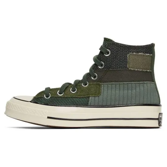 Converse Chuck Taylor All Star 70 Hi Mono Patchwork Forest Egret