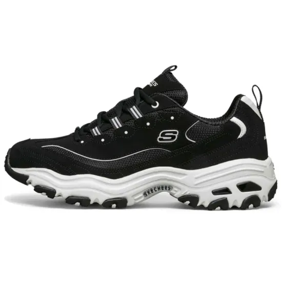 Skechers D'lites Running Shoes Black/White