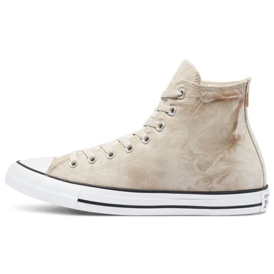 Converse Chuck Taylor All Star Canvas Shoes Unisex High-top Rice White/Brown