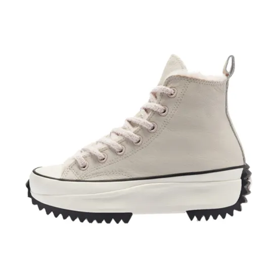 Converse Run Star Hike Hi Cozy Club Light Orewood Brown