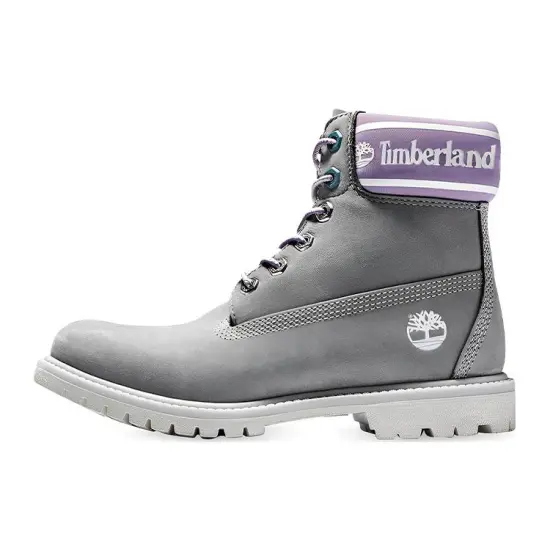 Timberland 6 Inch Premium Waterproof Boots 'Medium Grey Nubuck' Women's