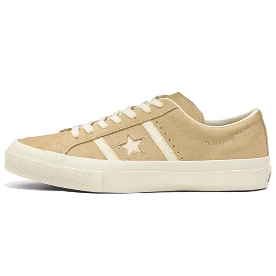Converse One Star Canvas Shoes Unisex Low-top Beige/Brown