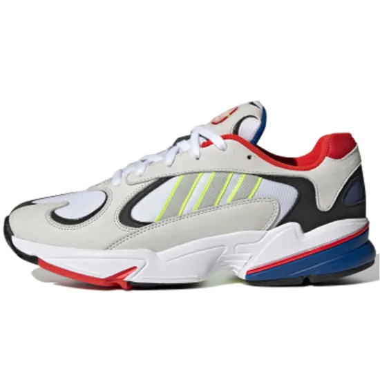 Adidas Originals Yung-1 Chunky Sneakers Unisex Low-top White/Black/Red/Bright Yellow