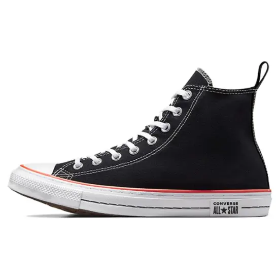 Converse Chuck Taylor All Star High Crafted Stitch Shoes 'Black White'
