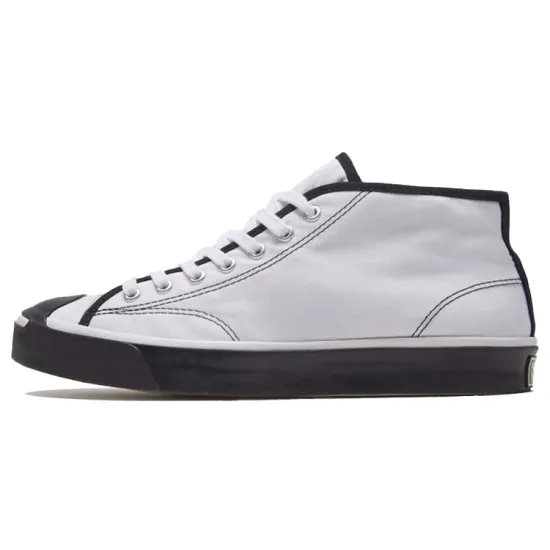 Converse Jack Purcell Canvas Shoes Unisex Mid-top Black/White