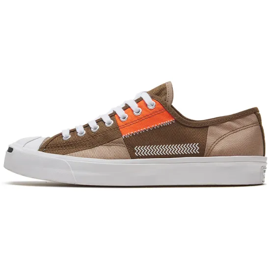 Converse Jack Purcell Low Mix N Match Brown Orange