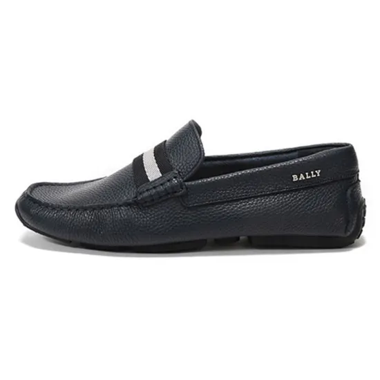 BALLY Flat Shoes Men's Marine Blue