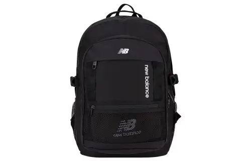 New Balance New balance, foldable nylon black backpack for leisure with zipper