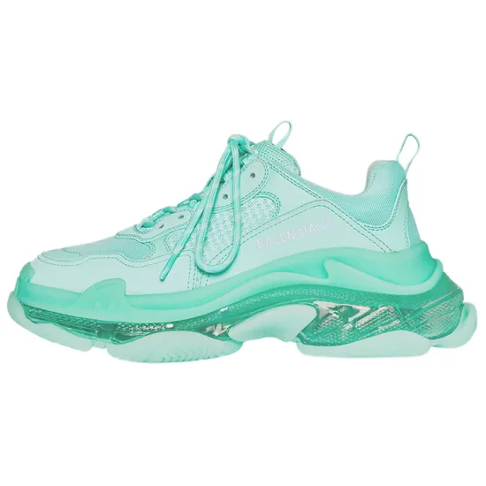 Balenciaga Triple S Clear Sole Green