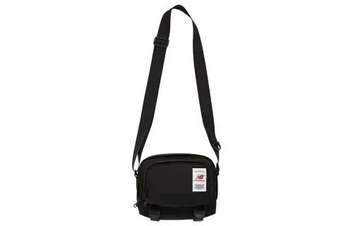 New Balance Polyester Shoulder Bag, Crossbody Bag Men's Black