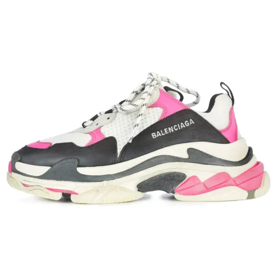 Balenciaga Triple S Black Pink Women's