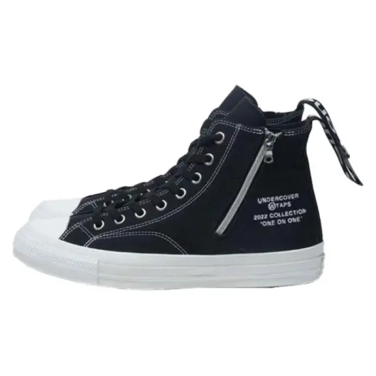 Wtaps X Converse 1970s Canvas Shoes Unisex High-top Black/white