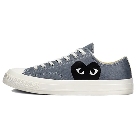 Chuck 70 Comme Des Garçons Play X Converse Low 'Steel Gray'