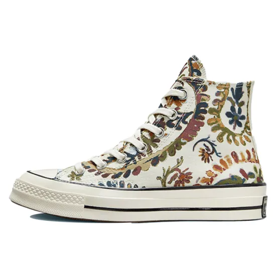Converse Women's Chuck 70 High 'Fall Florals - Egret'