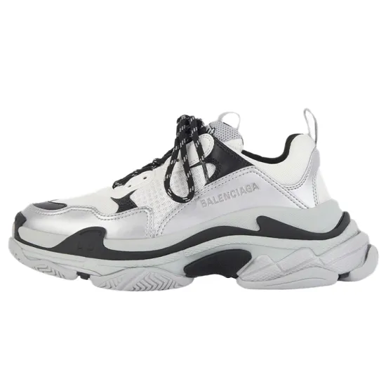 Balenciaga Triple S Grey Metallic