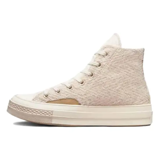 Converse Canvas Shoes Unisex High-top Beige