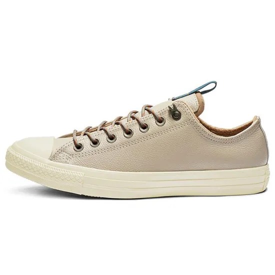Converse Chuck Taylor All Star Anti-Slip And Wear-Resistant Breathable Low-Top Canvas Shoes Unisex Beige Brown