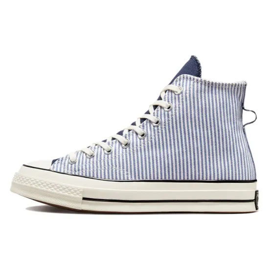 Converse Chuck Taylor All Star 70 Hi Hickory Stripe Washed Indigo