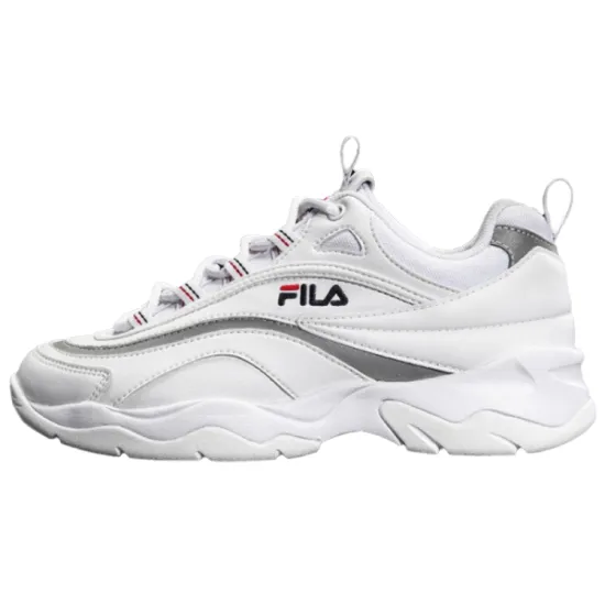 FILA Ray VNTGChunky Sneakers White/Silver Women's