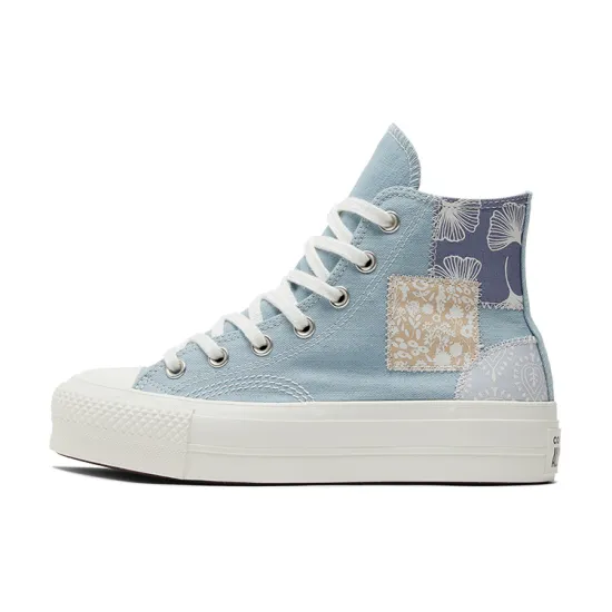 Converse Chuck Taylor All Star Women's Lift Platform High 'Denim Patchwork'