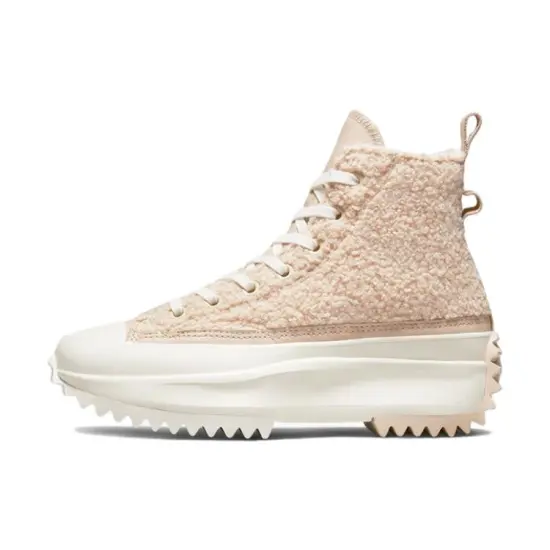 Converse Run Star Hike Hi Platform Sherpa Farro