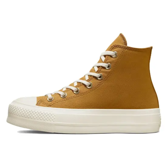 Converse Chuck Taylor All Star Lift Platform 'Brown Yellow' Women's