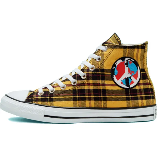Converse Chuck Taylor All Star High 'Plaid Pack - World Peace'