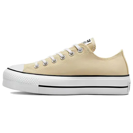 Converse Chuck Taylor All Star Women's Lift Platform Canvas Low 'Oat Milk'