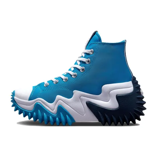 Run Star Converse Motion Cx Platform High 'Dial Up Blue'