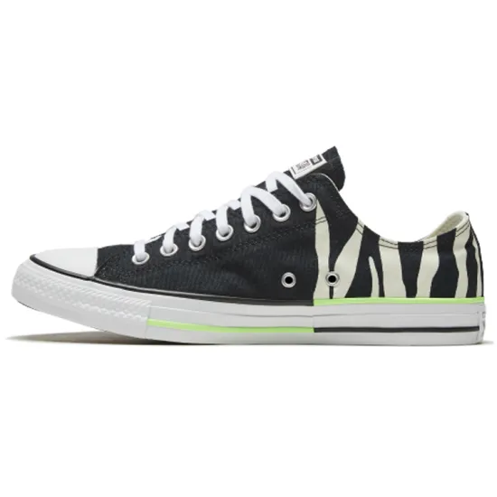 Converse Chuck Taylor All Star 'Black Zebra Print Neon Green'
