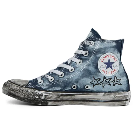 Converse Chuck Taylor All Star Canvas Shoes Unisex High-top Blue