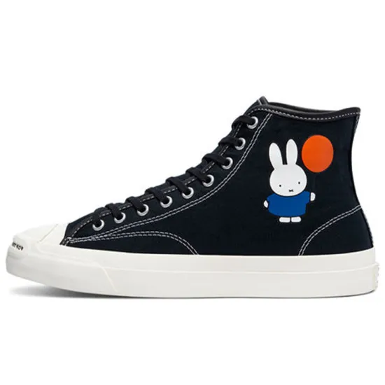 Converse CONS Jack Purcell Pro Mid POP Trading Company Miffy Black