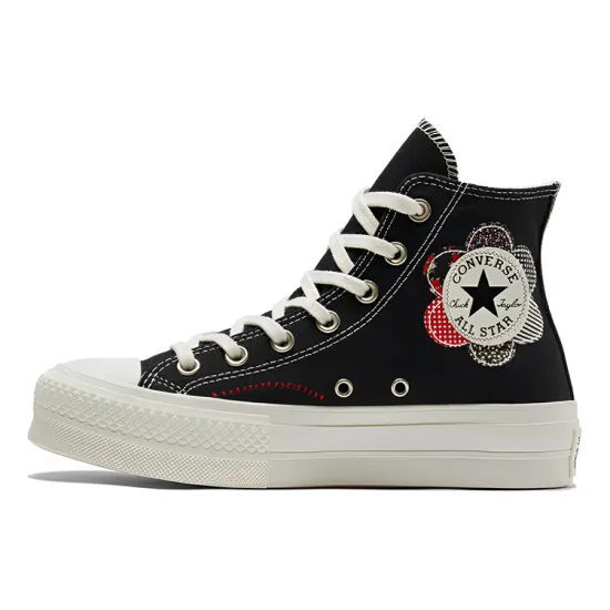 Converse Chuck Taylor All Star Women's Lift Platform High 'Crafted Patchwork'