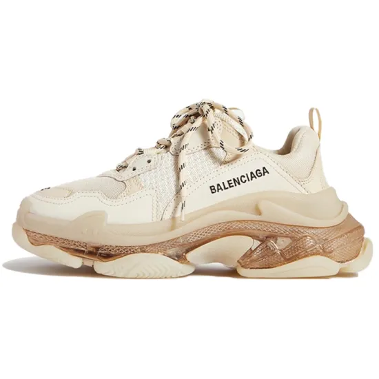 Balenciaga Triple S Clear Sole Off White