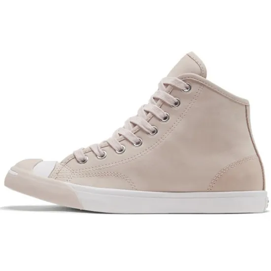 Converse Jack Purcell Canvas Shoes Unisex High-top Pink/white