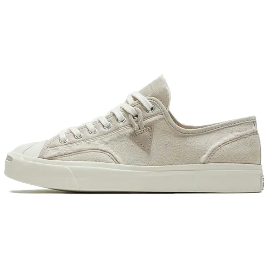Converse Jack Purcell Canvas Shoes Unisex Low-top Light Gray White