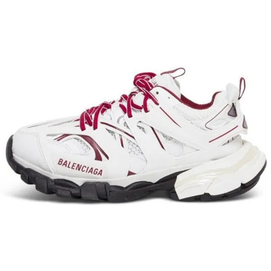 Balenciaga Women's Track Sneaker 'White Red'