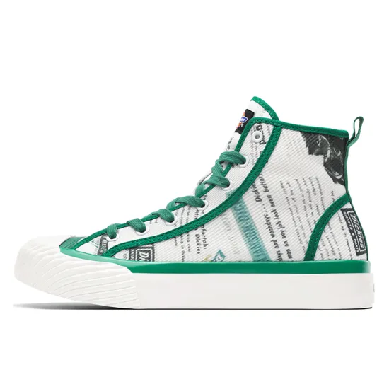 Dickies Canvas Shoes Unisex High-Top Green
