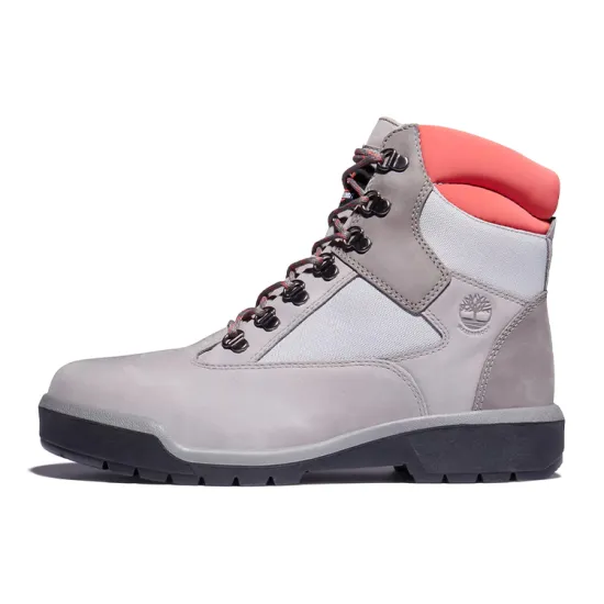 Timberland Field Boots Waterproof And Wear resistant Outdoor Boots Men's Gray