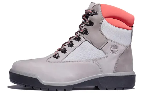Timberland Field Boots Waterproof Abrasion Resistant Waterproof And Wear resistant Outdoor Boots Men's Gray