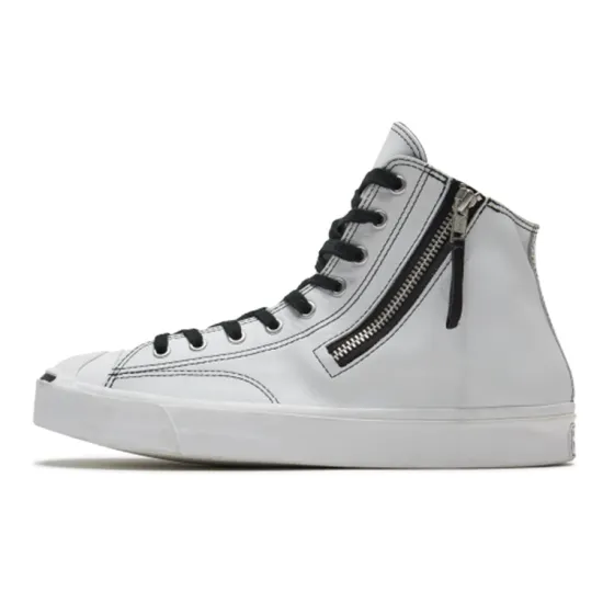 Converse Jack Purcell Canvas Shoes Unisex High-top White