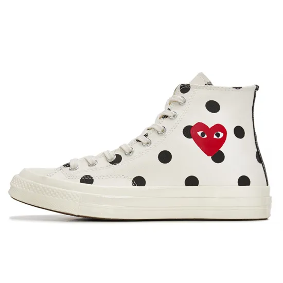 Converse Chuck Taylor All Star Comme Des Garçons X 70 Hi 'White Polka Dot'