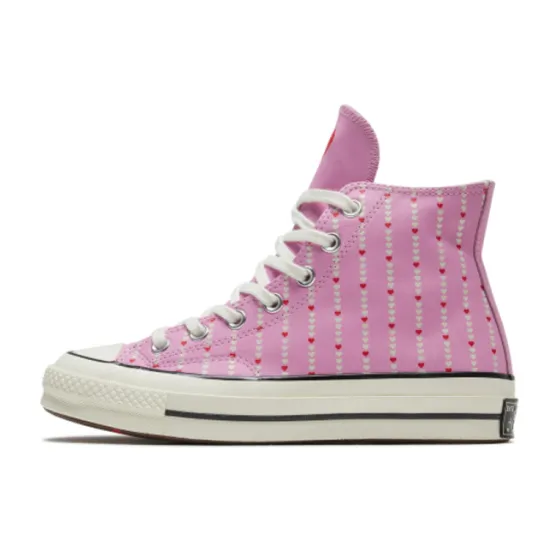 Converse Chuck Taylor All Star 70 Hi Love Fearlessly Peony Pink Women's