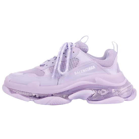 Balenciaga Triple S Clear Sole Purple Women's
