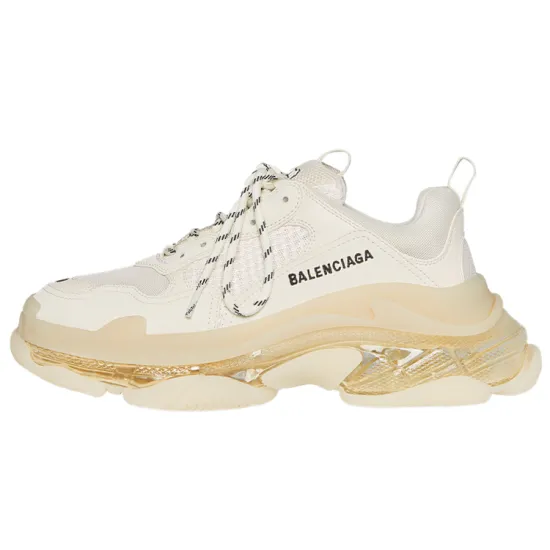 Balenciaga Triple S Clear Sole Light Beige Women's