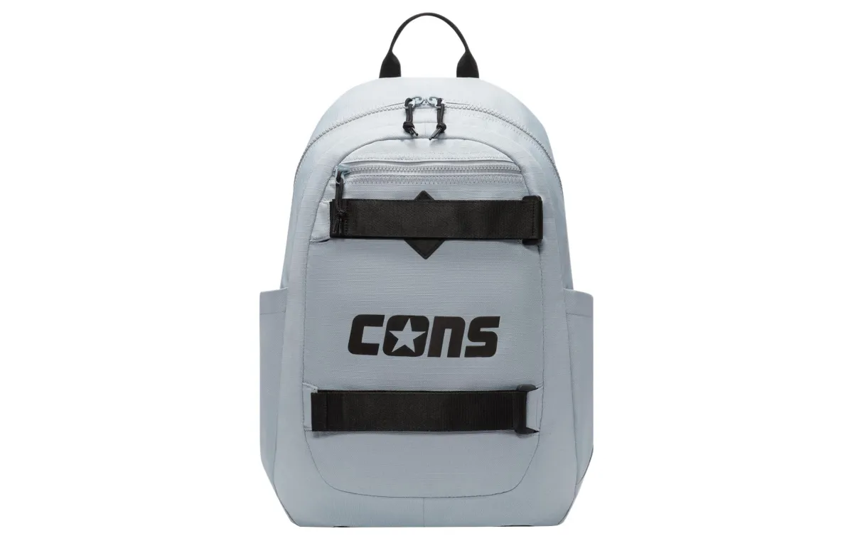 Converse Polyester Backpack Regular Unisex Gray Blue